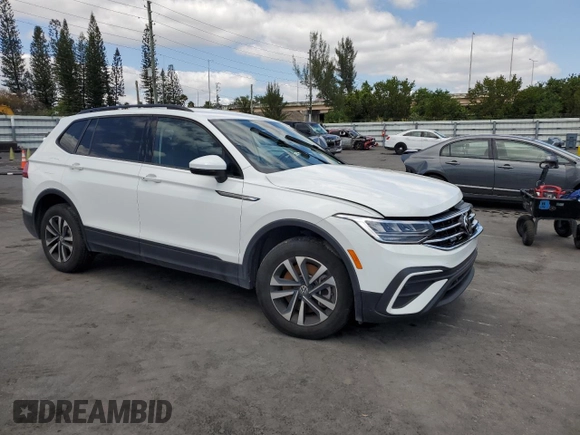 2024 Volkswagen Tiguan S с VIN 3VVRB7AX0RM068557, выставлен на аукционе Copart как лот 52152045 с пробегом 26 057 миль миль и Списание • Salvage title. История ставок и продаж доступна на DreamBid. Изображение 4.