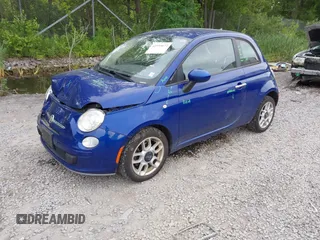 2013 FIAT 500 Pop z VIN 3C3CFFAR3DT654824, wystawiony jako IAAI lot #42595672 z przebiegiem 67 308 mil mil oraz . Historia ofert i sprzedaży dostępna na DreamBid. Obrazek 2.