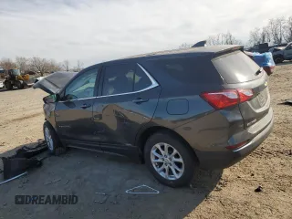 2018 Chevrolet Equinox LT with VIN 3GNAXSEV0JL262130, listed as a Copart auction lot 47670325 with 64,778 mi miles and Salvage Title. Bid and sale history available at carsss.com. Image 2.