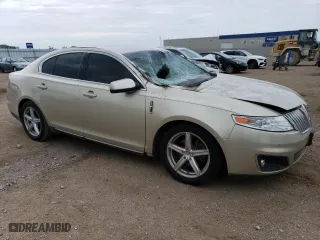 2010 Lincoln MKS with VIN 1LNHL9DR3AG613774, listed as a Copart auction lot 68419174 with 191,244 mi miles and Salvage Title. Bid and sale history available at carsss.com. Image 4.