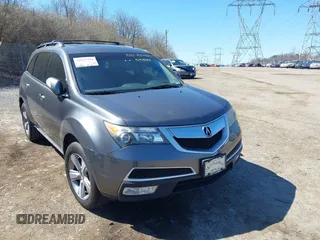 2011 Acura MDX with VIN 2HNYD2H27BH543623, listed as a IAAI auction lot 41833381 with Not Provided miles and . Bid and sale history available at carsss.com. Image 6.