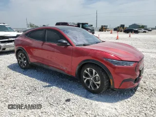 2021 Ford Mustang Mach-E Premium with VIN 3FMTK3SU5MMA48133, listed as a Copart auction lot 53602825 with 50,028 mi miles and Salvage Title. Bid and sale history available at DreamBid. Image 4.