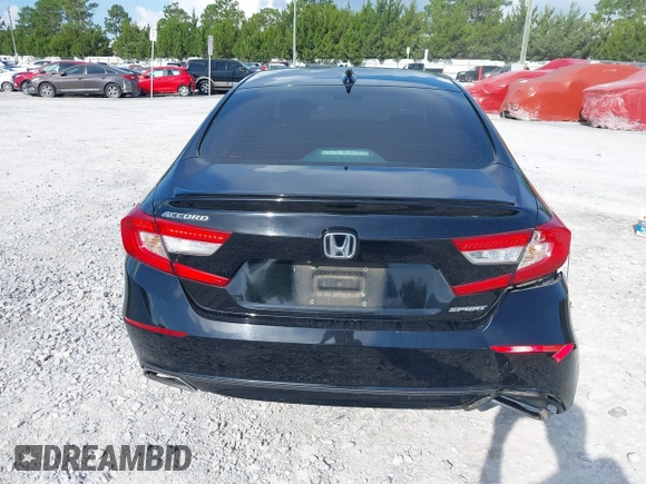 2020 Honda Accord Sport with VIN 1HGCV1F3XLA079053, listed as a IAAI auction lot 42496239 with 113,792 mi miles and . Bid and sale history available at DreamBid. Image 17.