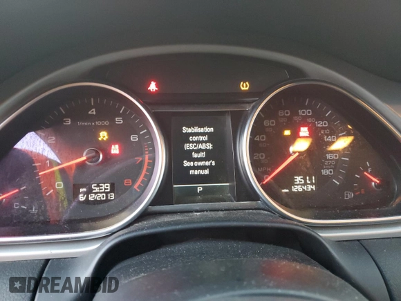 2015 Audi Q7 3.0T S line Prestige with VIN WA1DGAFE3FD002567, listed as a Copart auction lot 85378124 with 126,434 mi miles and Salvage Title. Bid and sale history available at carsss.com. Image 9.