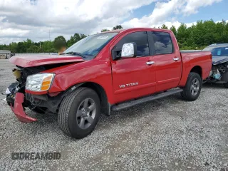 2005 Nissan Titan LE z VIN 1N6BA07B85N532150, wystawiony jako Copart lot #56941425 z przebiegiem Nie podano mil oraz Szkoda całkowita • Salvage title. Historia ofert i sprzedaży dostępna na DreamBid. Obrazek 1.