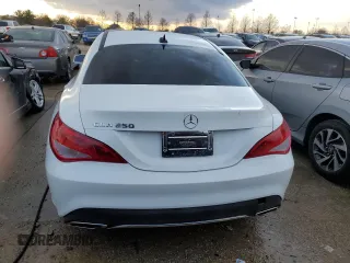 2018 Mercedes-Benz CLA with VIN WDDSJ4EB3JN632864, listed as a Copart auction lot 37143973 with 48,607 mi miles. Bid and sale history available at carsss.com. Image 6.