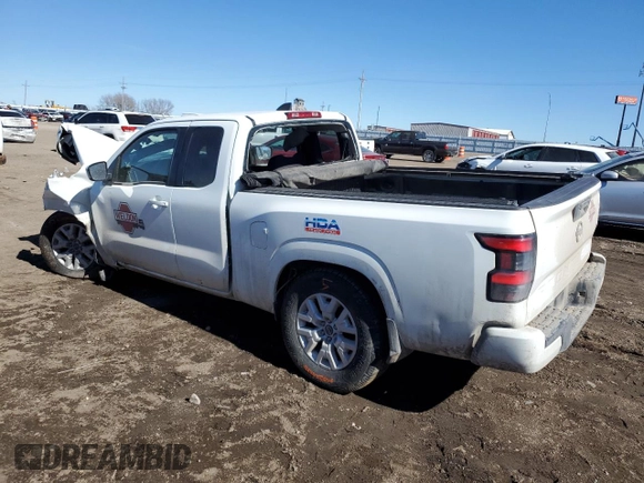 2023 Nissan Frontier S z VIN 1N6ED1CL5PN648644, wystawiony jako Copart lot #46449485 z przebiegiem 64 111 mil mil oraz Szkoda całkowita • Salvage title. Historia ofert i sprzedaży dostępna na DreamBid. Obrazek 2.
