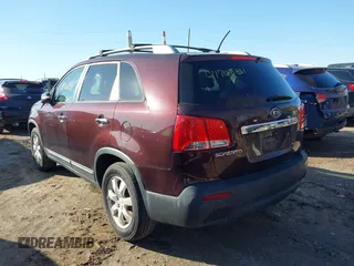 2011 Kia Sorento LX with VIN 5XYKT4A19BG164164, listed as a IAAI auction lot 41765891 with 144,684 mi miles. Bid and sale history available at carsss.com. Image 3.