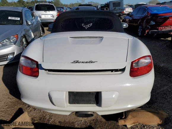 2007 Porsche Boxster with VIN WP0CA29887U711141, listed as a Copart auction lot 72948974 with 89,688 mi miles and Salvage Title. Bid and sale history available at carsss.com. Image 6.