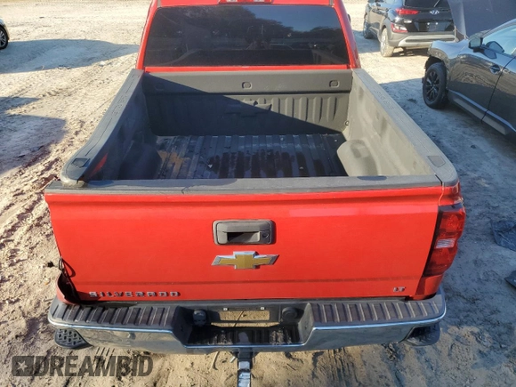 2015 Chevrolet Silverado 1500 LT with VIN 3GCUKREC9FG115929, listed as a Copart auction lot 46084825 with 126,478 mi miles and Salvage Title. Bid and sale history available at DreamBid. Image 6.