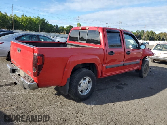 2008 GMC Canyon SLE2 with VIN 1GTDT43E988213064, listed as a Copart auction lot 72000474 with 143,392 mi miles and Salvage Title. Bid and sale history available at carsss.com. Image 3.
