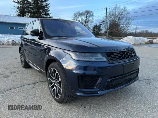 2019 Land Rover Range Rover Sport HSE Dynamic with VIN SALWV2SV2KA837855, listed as a Copart auction lot 53833675 with 124,107 mi miles and Clean Title. Bid and sale history available at carsss.com. Image 1.