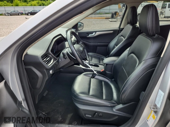 2020 Ford Escape SEL with VIN 1FMCU0H62LUA71848, listed as a Copart auction lot 60888705 with 70,759 mi miles and Salvage title. Bid and sale history available at DreamBid. Image 7.