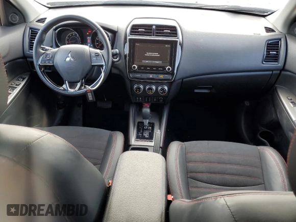 2022 Mitsubishi Outlander SE with VIN JA4APVAU7NU022926, listed as a Copart auction lot 54352665 with 41,909 mi miles and Salvage title. Bid and sale history available at DreamBid. Image 8.