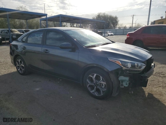 2020 Kia Forte LXS with VIN 3KPF24AD8LE217286, listed as a Copart auction lot 47620205 with 51,216 mi miles and Salvage Title. Bid and sale history available at carsss.com. Image 4.