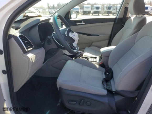 2020 Hyundai Tucson SEL with VIN KM8J3CAL7LU214868, listed as a Copart auction lot 48202125 with 36,525 mi miles and Salvage Title. Bid and sale history available at carsss.com. Image 7.