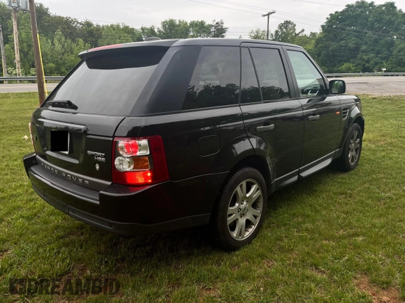 2006 Land Rover Range Rover Sport HSE with VIN SALSF25436A979930, listed as a Copart auction lot 57050595 with 166,883 mi miles and Clean Title. Bid and sale history available at DreamBid. Image 3.