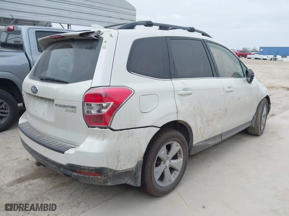 2016 Subaru Forester 2.5i Limited with VIN JF2SJAHC5GH477448, listed as a IAAI auction lot 41615282 with 105,879 mi miles. Bid and sale history available at carsss.com. Image 4.