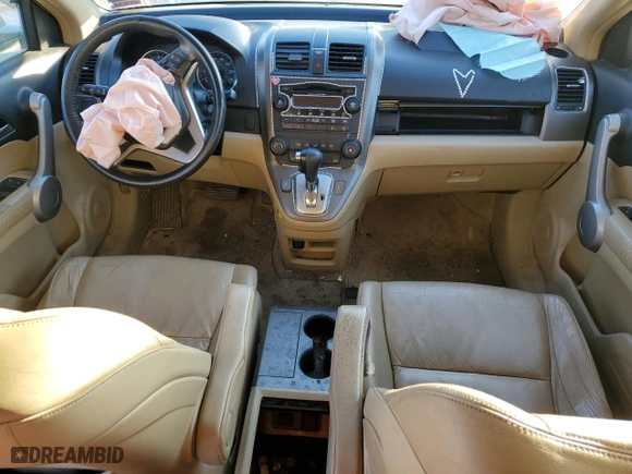 2007 Honda CR-V EX-L with VIN JHLRE487X7C039613, listed as a Copart auction lot 42127635 with 0 mi miles and Salvage Title. Bid and sale history available at carsss.com. Image 8.