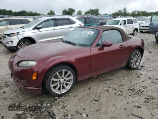 2007 Mazda MX-5 Miata Sport with VIN JM1NC25F370129074, listed as a Copart auction lot 63253125 with 135,432 mi miles and Clean title. Bid and sale history available at DreamBid. Image 1.