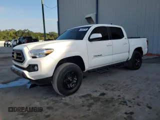 2023 Toyota Tacoma SR with VIN 3TYAX5GN8PT068170, listed as a Copart auction lot 55395755 with 38,838 mi miles and Salvage title. Bid and sale history available at DreamBid. Image 1.