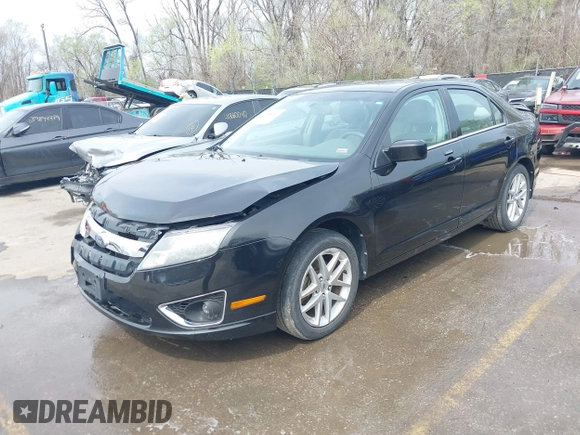 2010 Ford Fusion SEL with VIN 3FAHP0JA3AR178031, listed as a IAAI auction lot 41855366 with 199,186 mi miles. Bid and sale history available at carsss.com. Image 17.