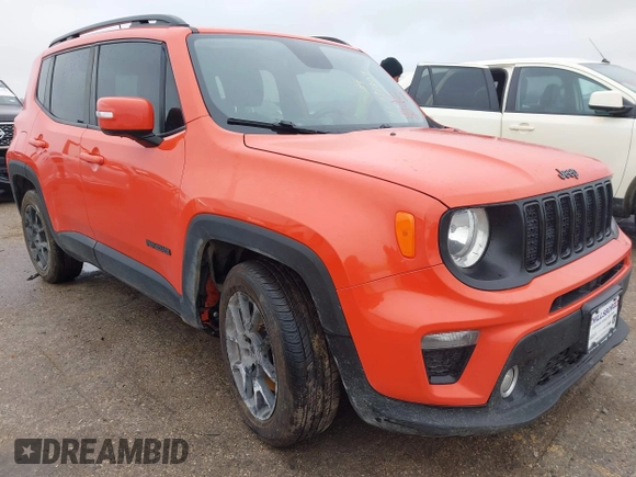 2020 Jeep Renegade Altitude with VIN ZACNJABB3LPM05319, listed as a IAAI auction lot 41491809 with 95,043 mi miles and . Bid and sale history available at DreamBid. Image 1.