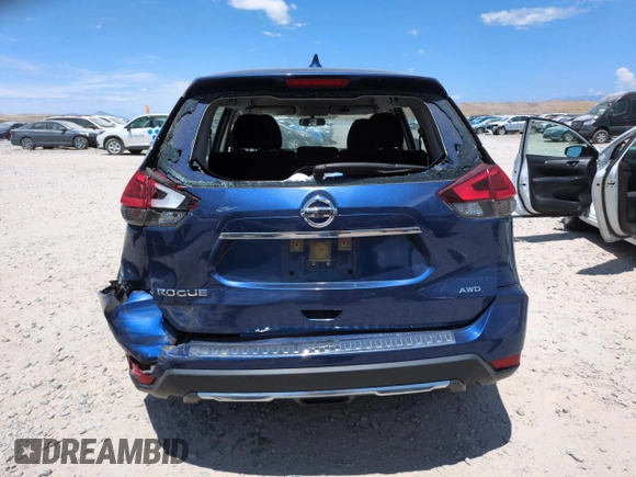 2017 Nissan Rogue S with VIN JN8AT2MV6HW013152, listed as a Copart auction lot 59720365 with 86,825 mi miles and Salvage title. Bid and sale history available at DreamBid. Image 6.