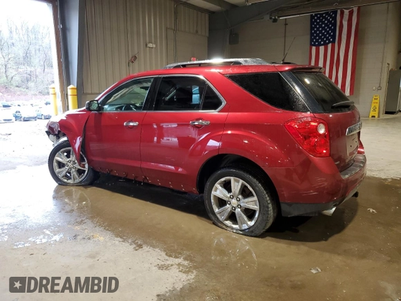 2012 Chevrolet Equinox LTZ with VIN 2GNFLGE54C6387167, listed as a Copart auction lot 51829385 with 81,352 mi miles and Clean Title. Bid and sale history available at carsss.com. Image 2.
