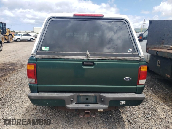 1999 Ford Ranger XLT with VIN 1FTYR14X7XPB63588, listed as a Copart auction lot 56425974 with 183,260 mi miles and Salvage Title. Bid and sale history available at DreamBid. Image 6.