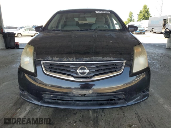 2010 Nissan Sentra S with VIN 3N1AB6AP0AL620044, listed as a Copart auction lot 58078185 with 222,178 mi miles and Salvage title. Bid and sale history available at DreamBid. Image 5.