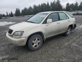 1999 Lexus RX 300 Luxury SUV with VIN JT6HF10U2X0031598, listed as a Copart auction lot 46873455 with NaN miles and Salvage Title. Bid and sale history available at carsss.com. Image 1.