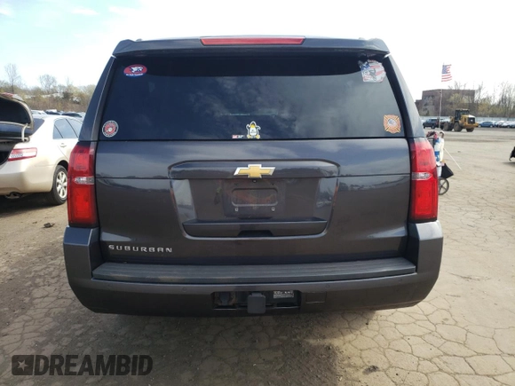2016 Chevrolet Suburban LT with VIN 1GNSKHKC8GR107397, listed as a Copart auction lot 51874705 with 137,916 mi miles and Salvage Title. Bid and sale history available at DreamBid. Image 6.
