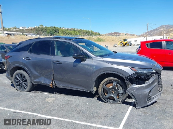 2023 Lexus RX 500h F Sport Performance with VIN 2T2BCMEA6PC006969, listed as a IAAI auction lot 40154592 with Not provided miles and . Bid and sale history available at DreamBid. Image 12.