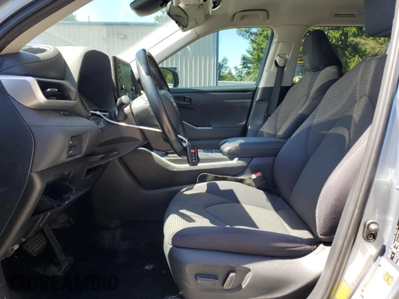 2021 Toyota Highlander L with VIN 5TDBZRBH5MS059988, listed as a Copart auction lot 59023485 with 96,215 mi miles and Salvage title. Bid and sale history available at DreamBid. Image 7.