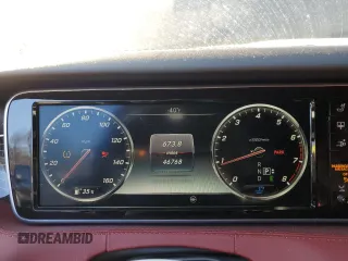 2016 Mercedes-Benz S-Class S 550 with VIN WDDXJ8FB4GA012763, listed as a Copart auction lot 88176435 with 46,768 mi miles and Salvage Title. Bid and sale history available at carsss.com. Image 9.