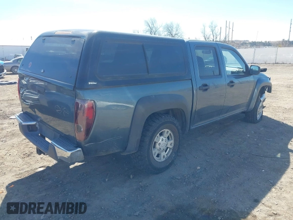 2006 GMC Canyon SLE1 with VIN 1GTDT136768277608, listed as a IAAI auction lot 41884392 with 128,834 mi miles. Bid and sale history available at carsss.com. Image 4.