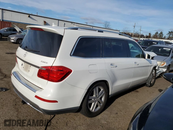 2016 Mercedes-Benz GL with VIN 4JGDF6EE6GA633416, listed as a Copart auction lot 41370185 with 93,185 mi miles and Salvage Title. Bid and sale history available at carsss.com. Image 3.