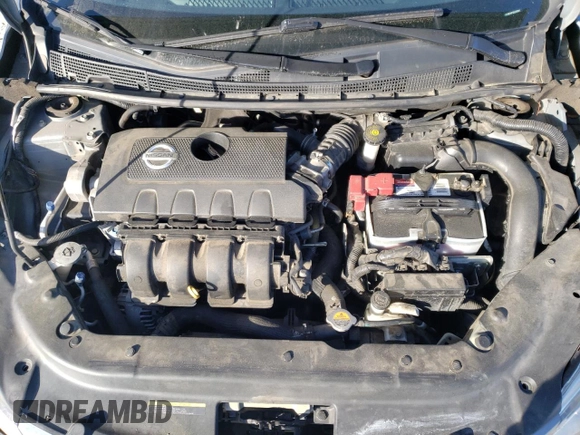 2013 Nissan Sentra SL with VIN 3N1AB7AP2DL648941, listed as a Copart auction lot 50247175 with 136,022 mi miles and Salvage Title. Bid and sale history available at DreamBid. Image 12.