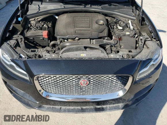 2018 Jaguar F-Pace 25t Prestige with VIN SADCK2FX8JA295985, listed as a Copart auction lot 47165295 with 75,196 mi miles and Salvage Title. Bid and sale history available at DreamBid. Image 12.