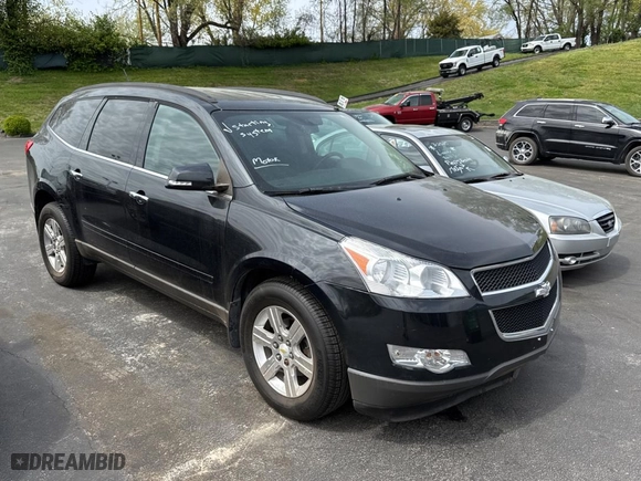 2011 Chevrolet Traverse LT w/1LT with VIN 1GNKVGED0BJ200329, listed as a Copart auction lot 53329395 with 0 mi miles and Clean Title. Bid and sale history available at carsss.com. Image 1.