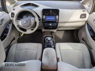 2013 Nissan LEAF SL with VIN 1N4AZ0CP4DC423984, listed as a Copart auction lot 52633125 with 61,229 mi miles and Salvage Title. Bid and sale history available at DreamBid. Image 8.