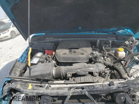 2020 Jeep Wrangler Unlimited Sport S with VIN 1C4HJXDN9LW232595, listed as a Copart auction lot 48802085 with Not provided miles and Non repairable. Bid and sale history available at DreamBid. Image 12.