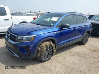 2024 Volkswagen Taos S с VIN 3VV5X7B26RM113472, выставлен на аукционе IAAI как лот 41925942 с пробегом 7 232 миль миль и . История ставок и продаж доступна на DreamBid. Изображение 2.