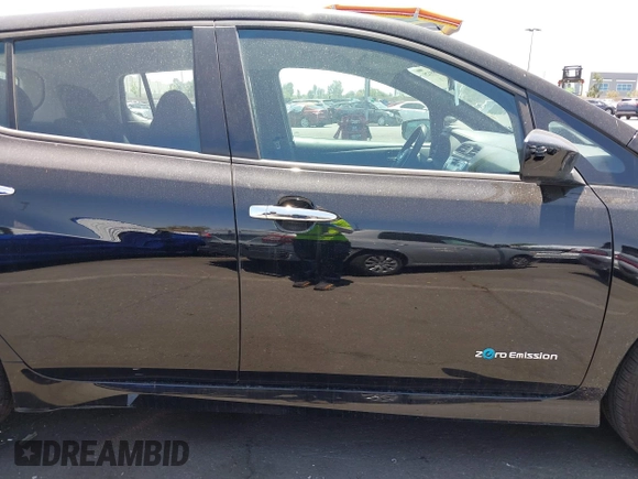 2019 Nissan LEAF SV with VIN 1N4AZ1CP7KC313224, listed as a IAAI auction lot 42289125 with 42,316 mi miles and . Bid and sale history available at DreamBid. Image 14.