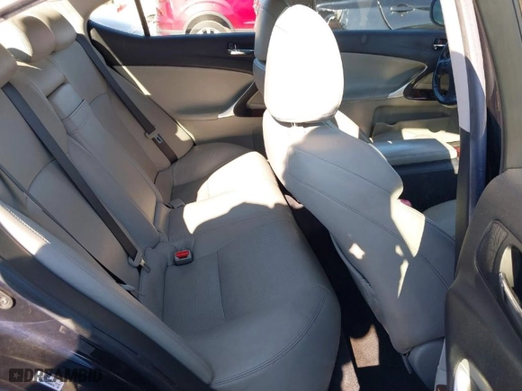 2008 Lexus IS 250 with VIN JTHCK262882027506, listed as a IAAI auction lot 41878071 with 174,118 mi miles. Bid and sale history available at carsss.com. Image 8.