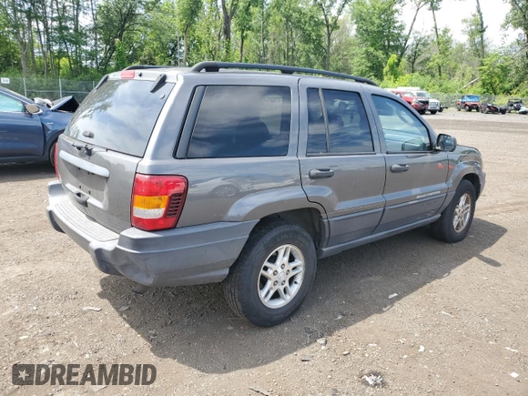 2004 Jeep Grand Cherokee Laredo with VIN 1J4GW48S64C291404, listed as a Copart auction lot 62835335 with 170,365 mi miles and Salvage title. Bid and sale history available at DreamBid. Image 3.