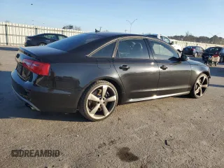 2014 Audi S6 Prestige with VIN WAUF2AFC7EN105279, listed as a Copart auction lot 43951535 with 92,685 mi miles and Salvage Title. Bid and sale history available at carsss.com. Image 3.