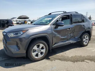 2020 Toyota RAV4 Hybrid XLE with VIN JTMRWRFV7LD063381, listed as a Copart auction lot 60661275 with 70,544 mi miles and Salvage title. Bid and sale history available at DreamBid. Image 1.