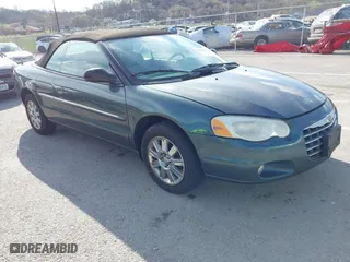 2004 Chrysler Sebring Limited with VIN 1C3EL65R44N228569, listed as a IAAI auction lot 41841279 with 182,964 mi miles. Bid and sale history available at carsss.com. Image 1.